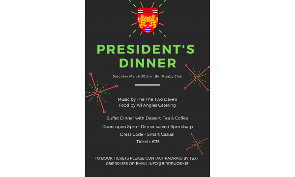 Presidents Dinner