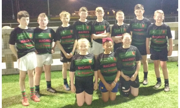 U13 Boys & Girls Tag Rugby Team Reach Community Games Leinster Semi-Final