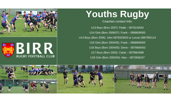 Youths Rugby's